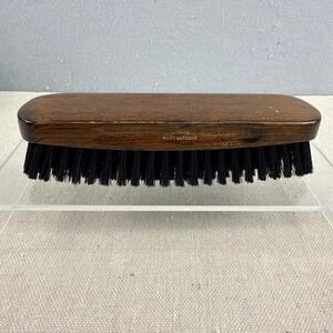 Vintage Wooden Clothes Shoe Brush Made in West Germany Black Bristles 7"
